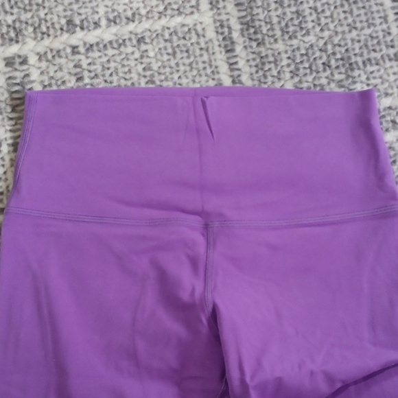 Lululemon Align Leggings Yoga Pants Purple Comfy Athleisure Sz 8 - Picture 5 of 6